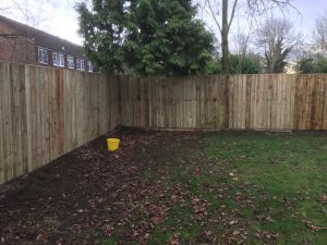 Wooden Screening Fence